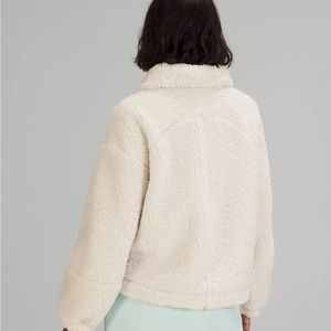 Cinchable Fleece Zip-Up